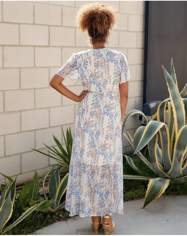 Clothing Polin et moi Claud Long Dress denim J4DB618