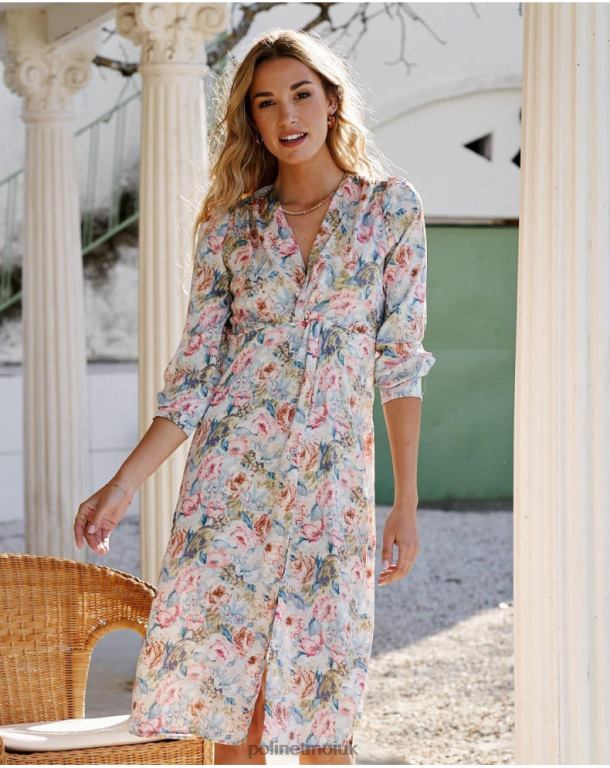 Clothing Polin et moi Daniela Knot Dress Celestial J4DB645