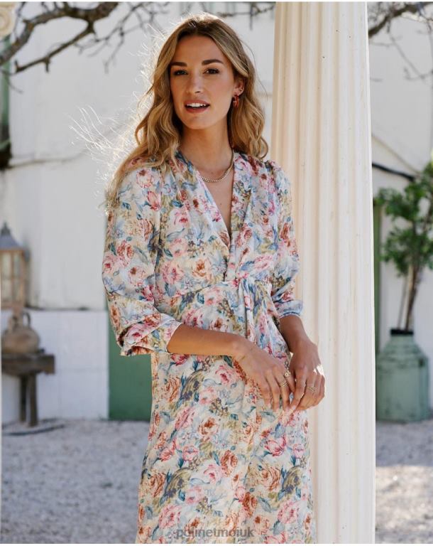 Clothing Polin et moi Daniela Knot Dress Celestial J4DB645