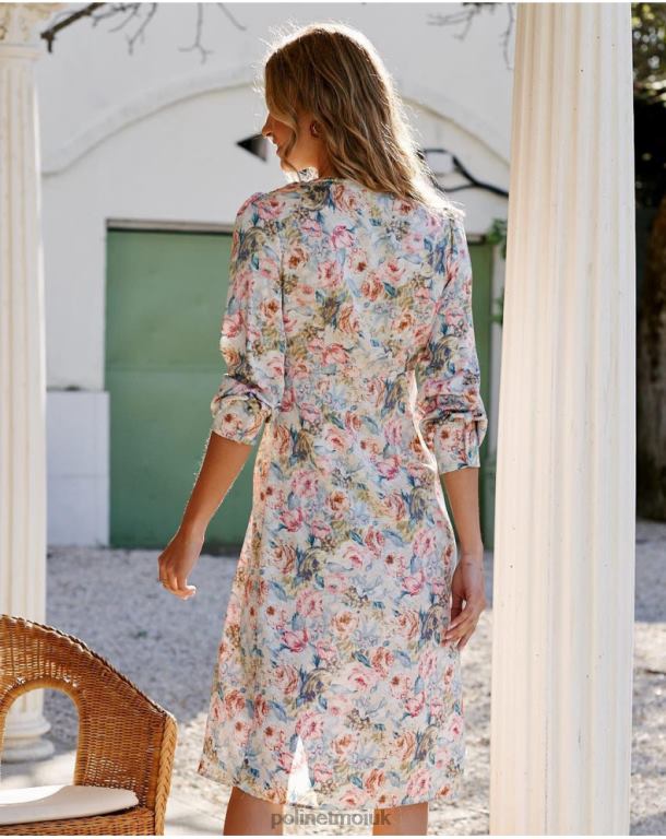 Clothing Polin et moi Daniela Knot Dress Celestial J4DB645