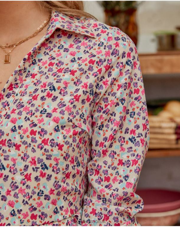 Clothing Polin et moi Denise Short Dress Raspberry J4DB6144