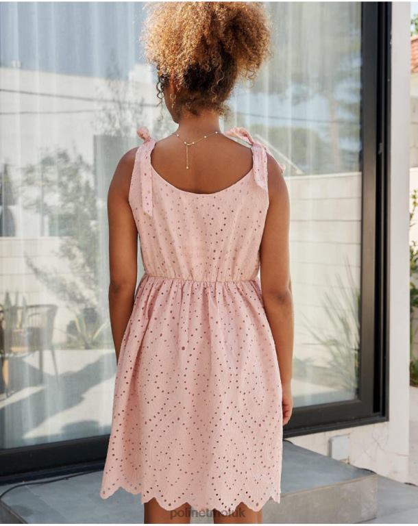 Clothing Polin et moi Dress Berta Ties Rose J4DB63
