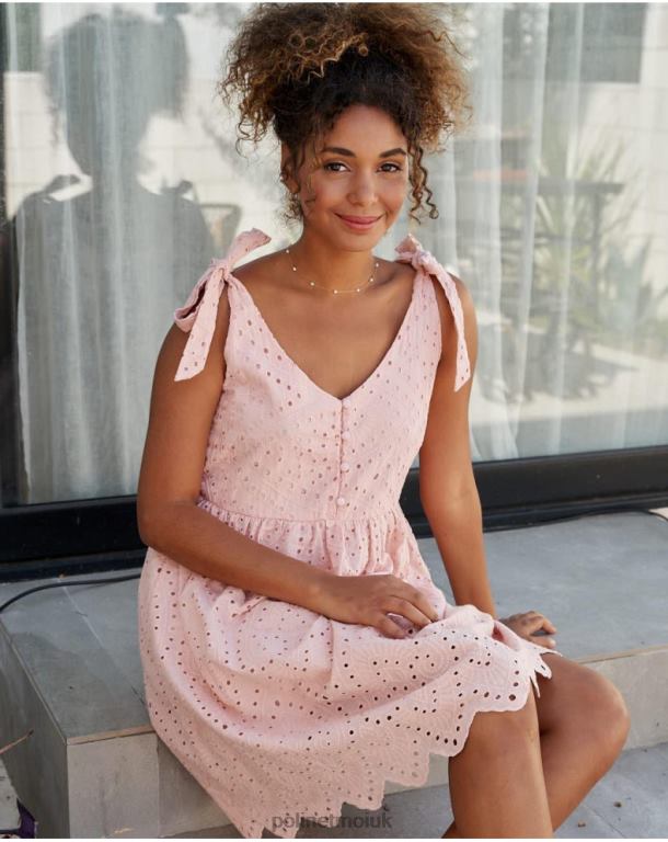 Clothing Polin et moi Dress Berta Ties Rose J4DB63