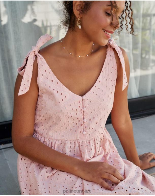 Clothing Polin et moi Dress Berta Ties Rose J4DB63