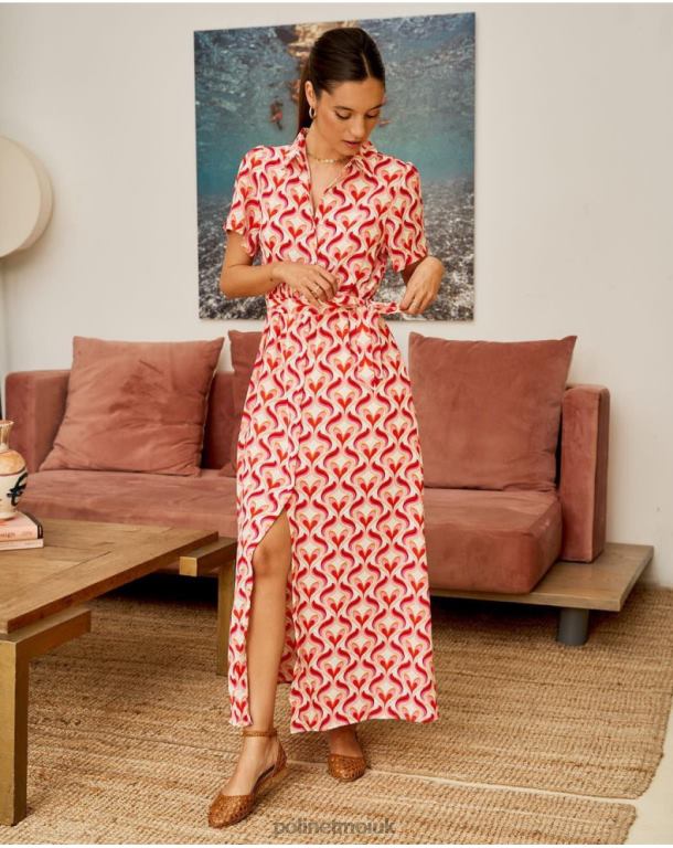 Clothing Polin et moi Dress Camisero Aina ROSE J4DB697