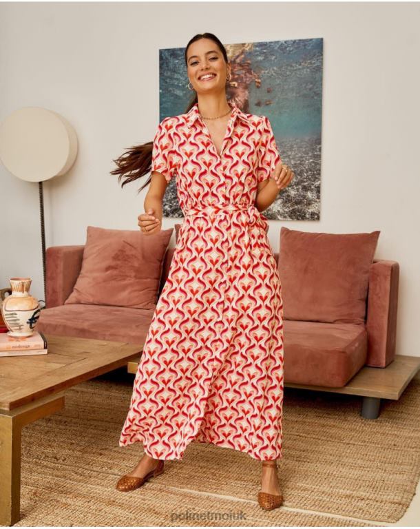 Clothing Polin et moi Dress Camisero Aina ROSE J4DB697