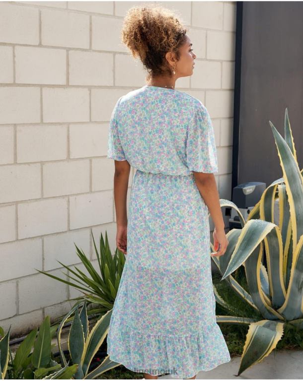 Clothing Polin et moi Dress Cross-over Ainhoa denim J4DB614