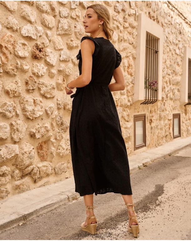 Clothing Polin et moi Dress Cross-over Azara black J4DB644