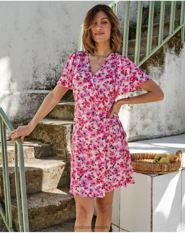 Clothing Polin et moi Dress Cross-over Corina Rose J4DB674