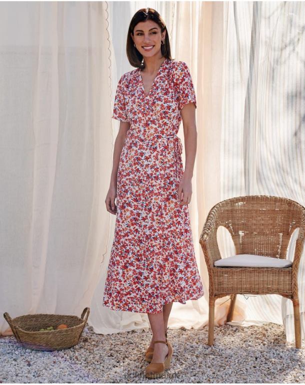 Clothing Polin et moi Dress Cross-over Dina Mango J4DB657