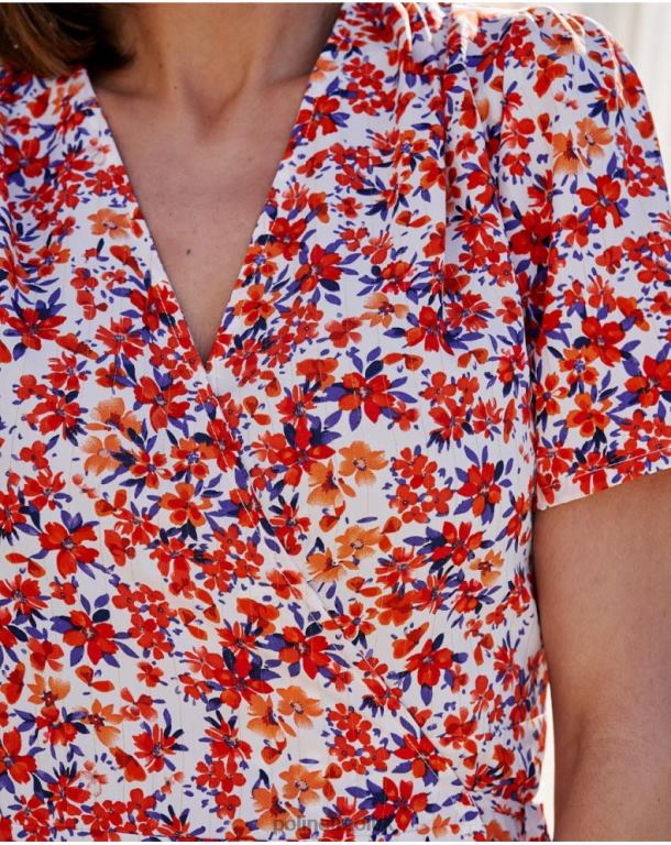 Clothing Polin et moi Dress Cross-over Dina Mango J4DB657