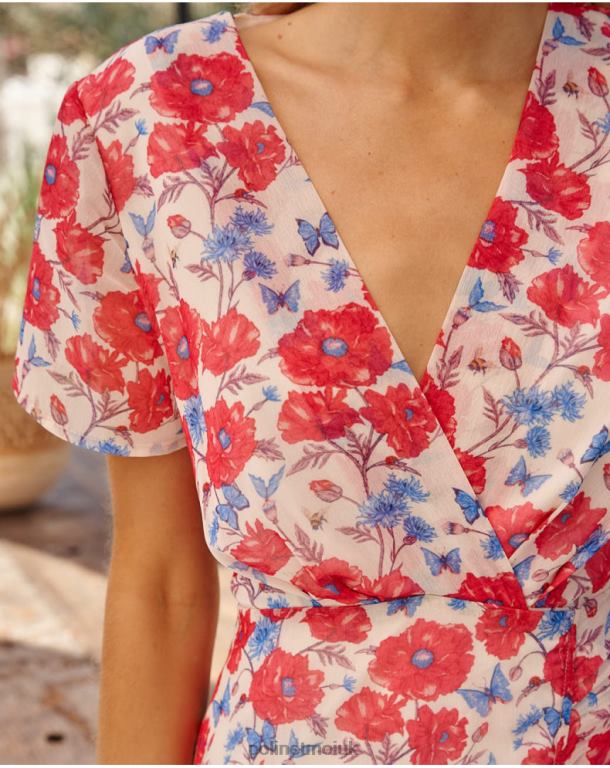 Clothing Polin et moi Dress Cross-over Estibaliz Raw J4DB616