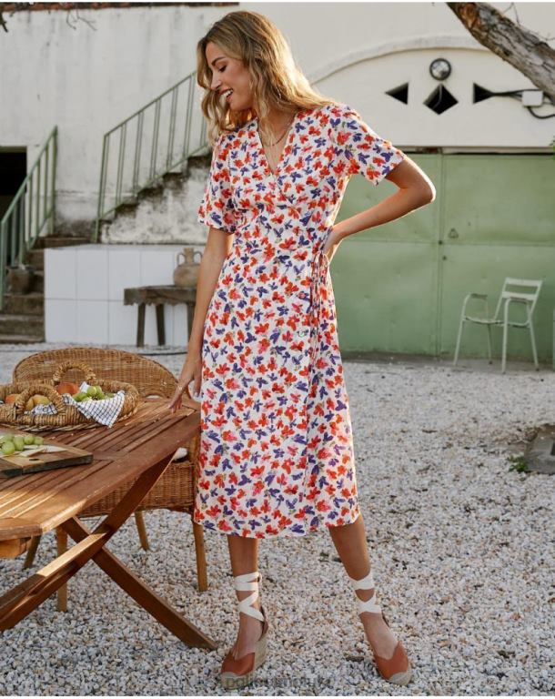 Clothing Polin et moi Dress Cross-over Gracia Raw J4DB692