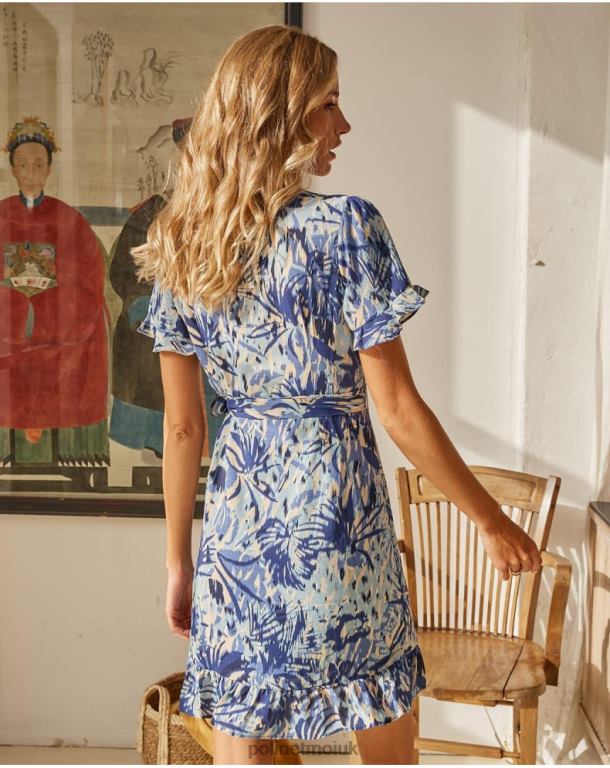 Clothing Polin et moi Dress Cross-over Kalila Atlantic J4DB6131