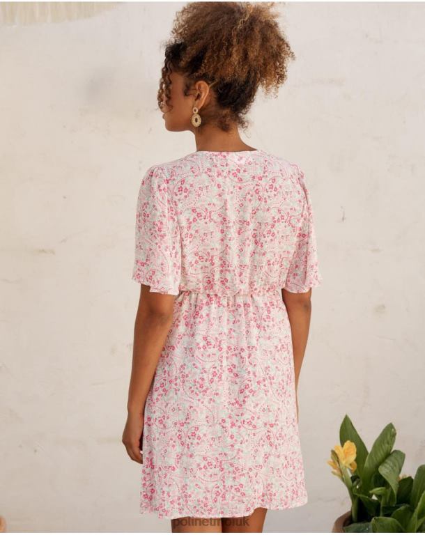 Clothing Polin et moi Dress Cross-over Xiomara ROSE J4DB68