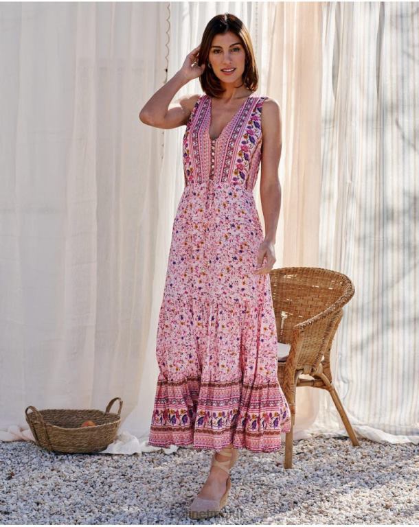 Clothing Polin et moi Dress Flared Clia Rose J4DB679