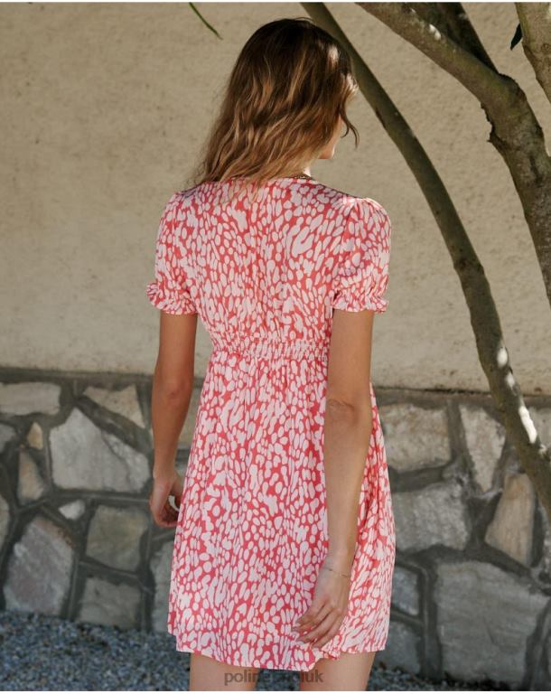 Clothing Polin et moi Dress Motas Jakie Salmon J4DB680