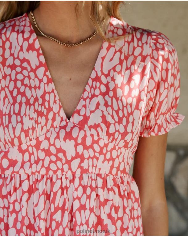 Clothing Polin et moi Dress Motas Jakie Salmon J4DB680