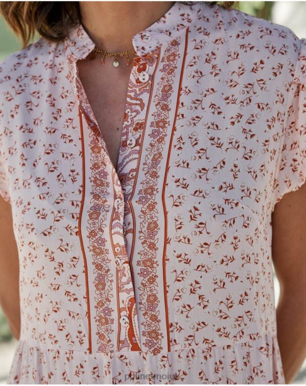 Clothing Polin et moi Dress Ruffled Ada Nude J4DB696