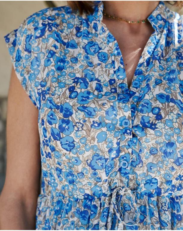 Clothing Polin et moi Dress Ruffled Ellis Atlantic J4DB666