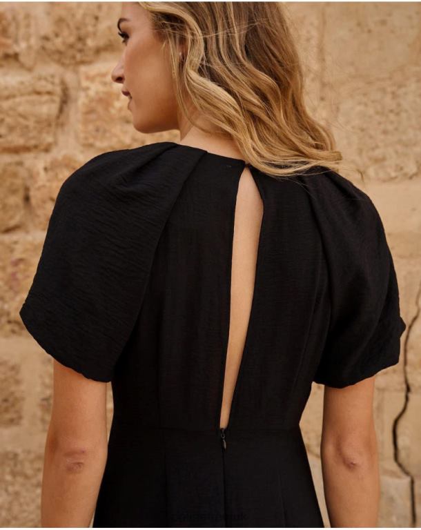 Clothing Polin et moi Dress Sleeves Eiria black J4DB6126