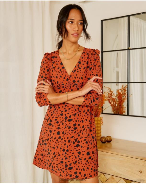 Clothing Polin et moi Elia Animal Dress Tile J4DB6136