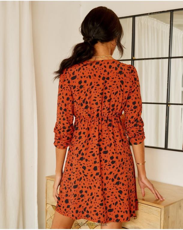 Clothing Polin et moi Elia Animal Dress Tile J4DB6136