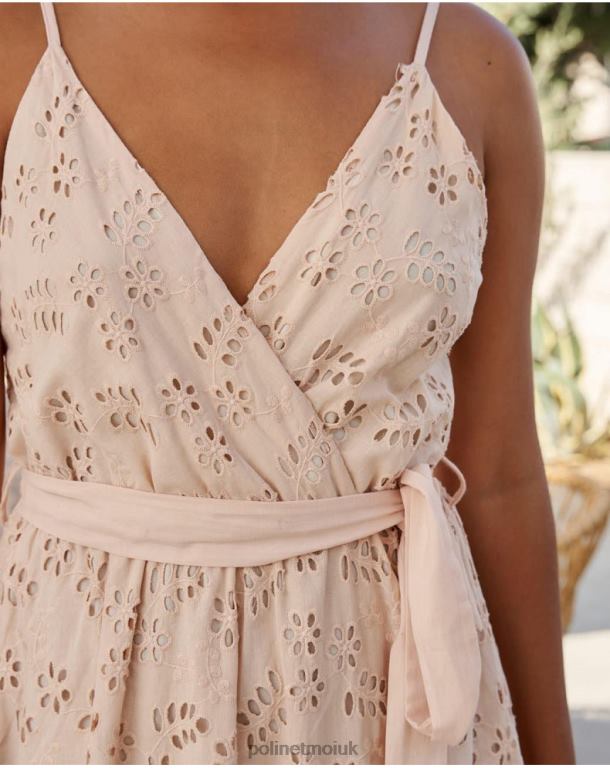 Clothing Polin et moi Fatima Belt Dress Beige J4DB617