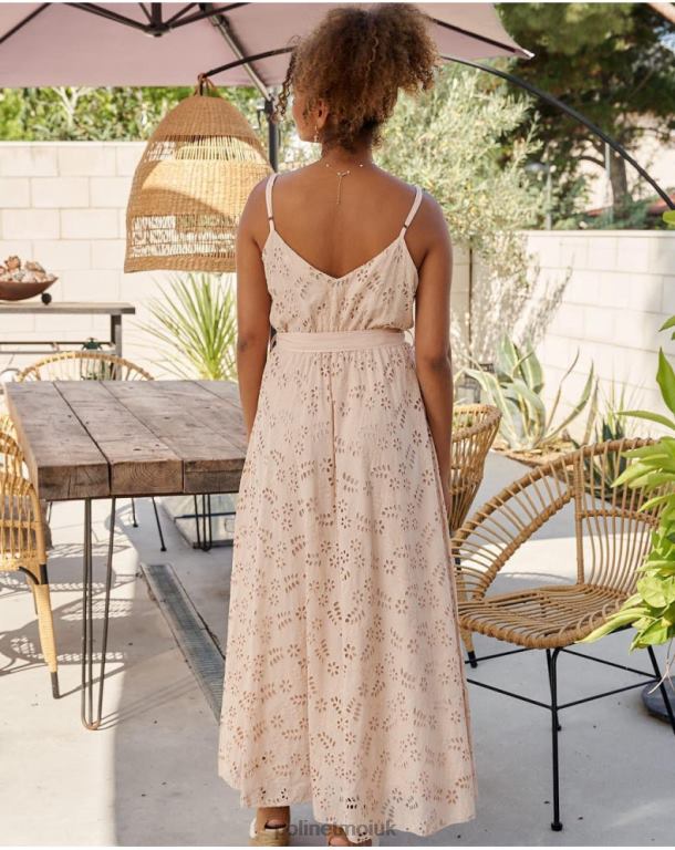 Clothing Polin et moi Fatima Belt Dress Beige J4DB617