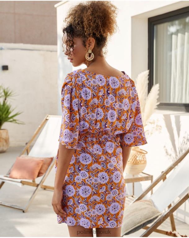 Clothing Polin et moi Felisa Knot Dress Lilac J4DB639