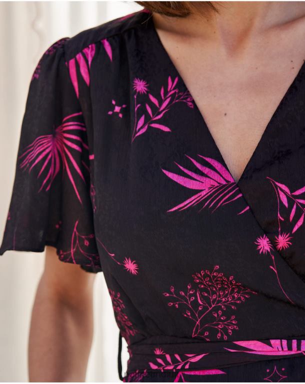 Clothing Polin et moi Flores Maite Dress Brown J4DB6105