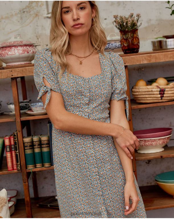 Clothing Polin et moi Florettes Dress Doris Celestial J4DB6125