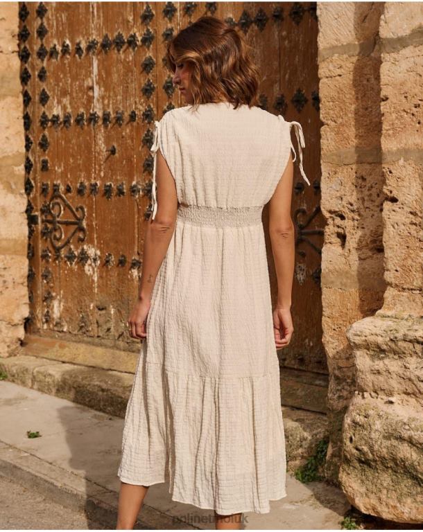 Clothing Polin et moi Ingrid Midi Dress Raw J4DB688