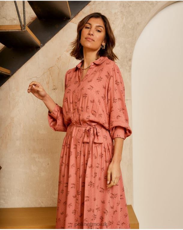 Clothing Polin et moi Ivette Belt Dress MAKEUP J4DB6134