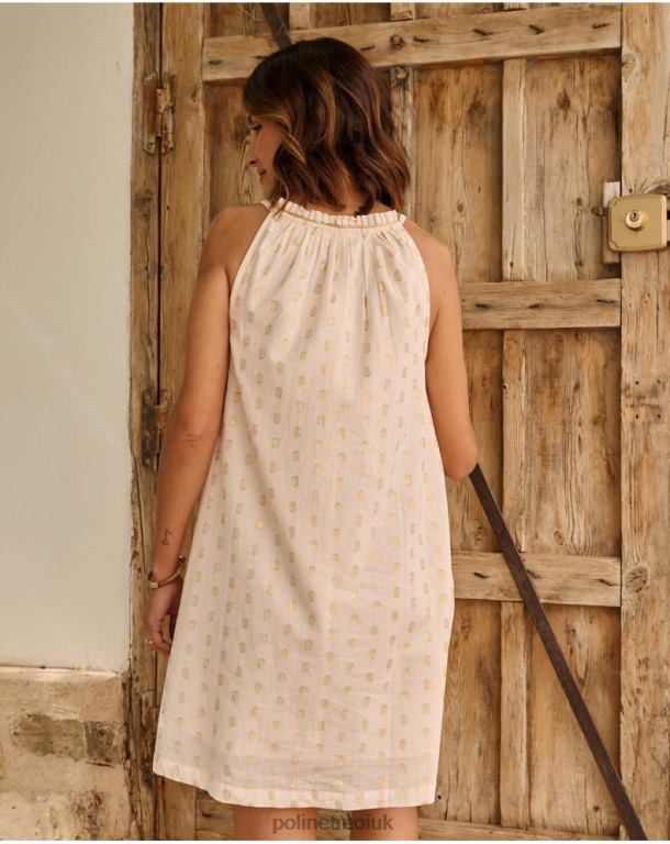 Clothing Polin et moi Lurex Cinty Dress Nude J4DB660