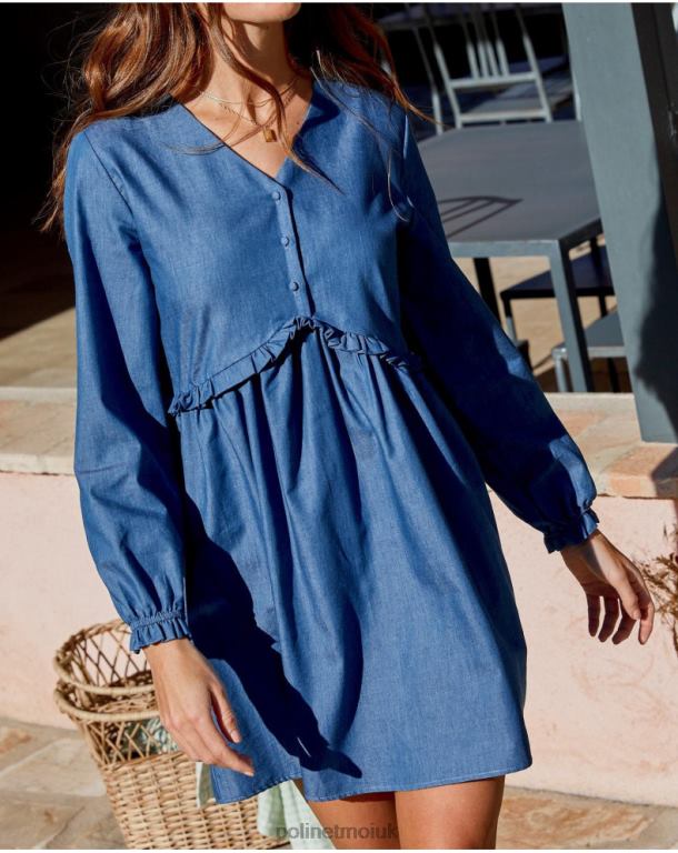 Clothing Polin et moi Milan Cowboy Dress denim J4DB6101