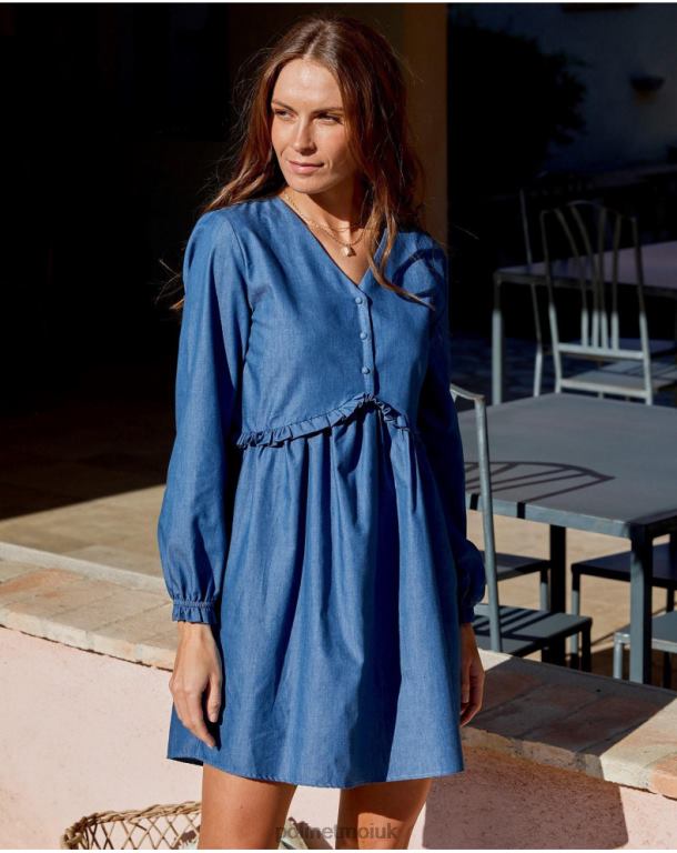 Clothing Polin et moi Milan Cowboy Dress denim J4DB6101