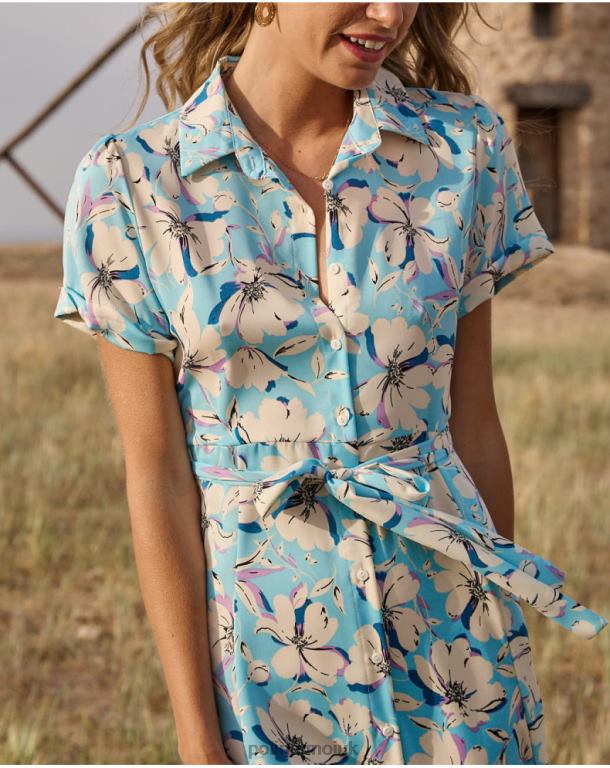 Clothing Polin et moi Narey Shirt Dress Celestial J4DB699