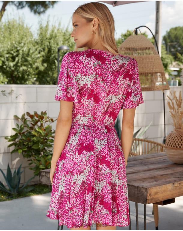 Clothing Polin et moi Short Life Dress Raspberry J4DB624