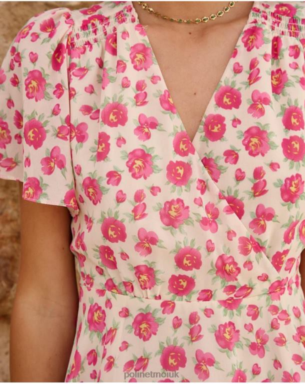 Clothing Polin et moi Verena Flowing Dress Raw J4DB615