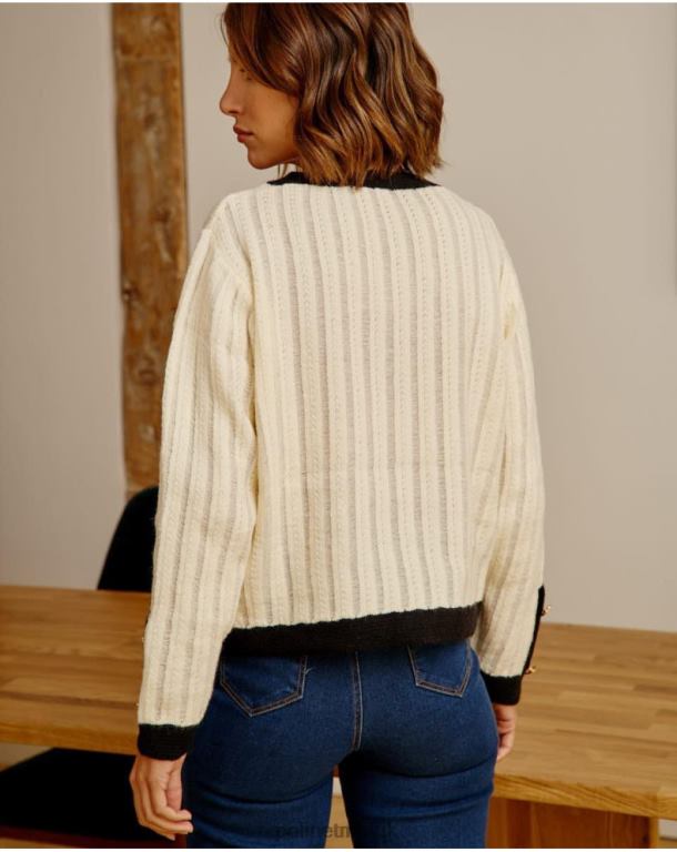 Clothing Polin et moi Cardigan Buttons Davinia Raw J4DB6358
