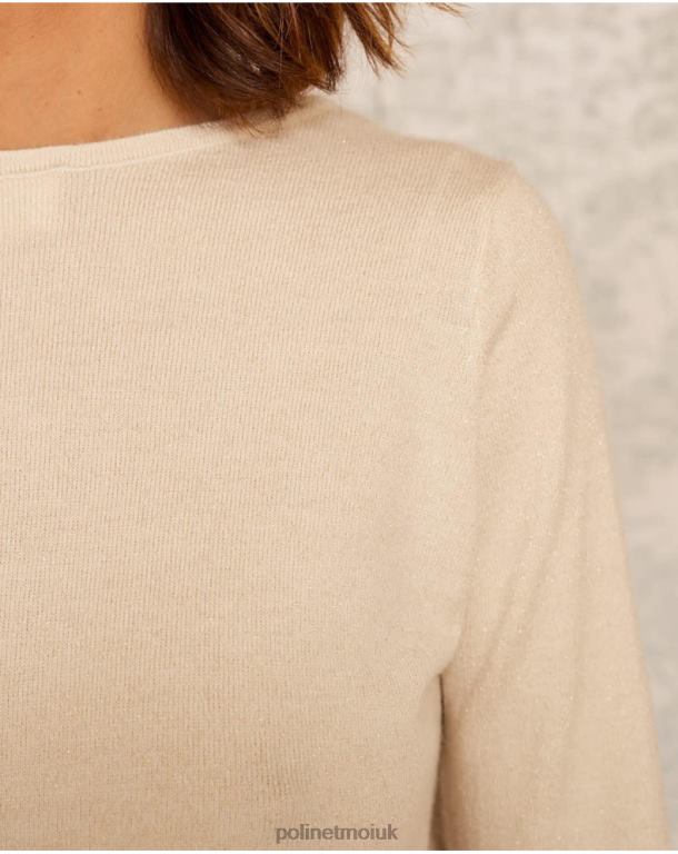 Clothing Polin et moi Sweater Lada Knot Beige J4DB6346