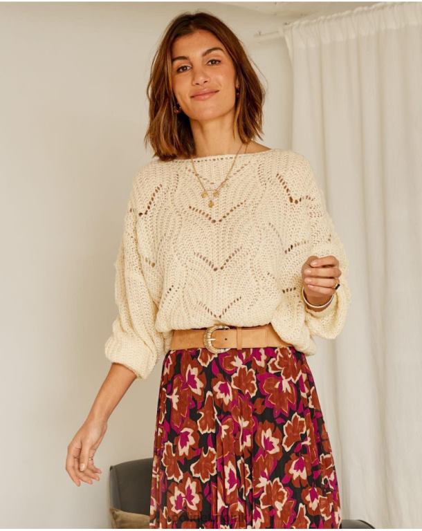 Clothing Polin et moi Sweater Wide Priscilla Raw J4DB6354