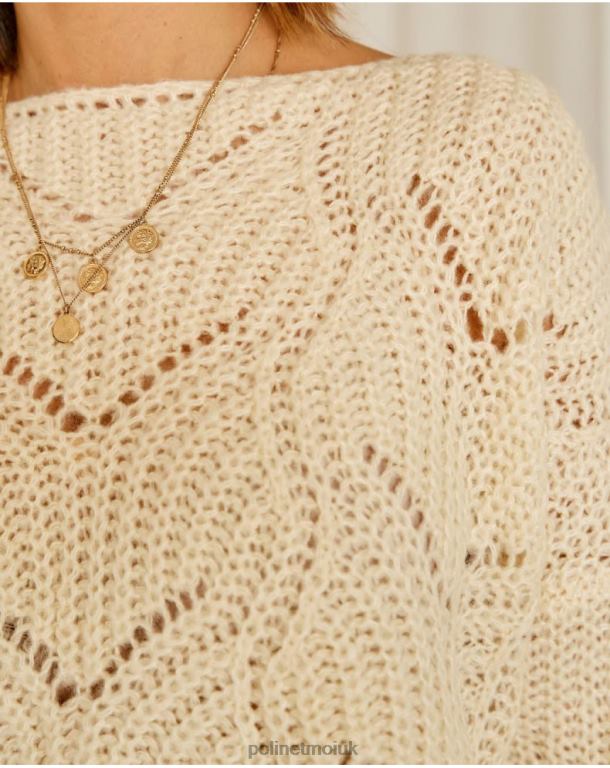 Clothing Polin et moi Sweater Wide Priscilla Raw J4DB6354