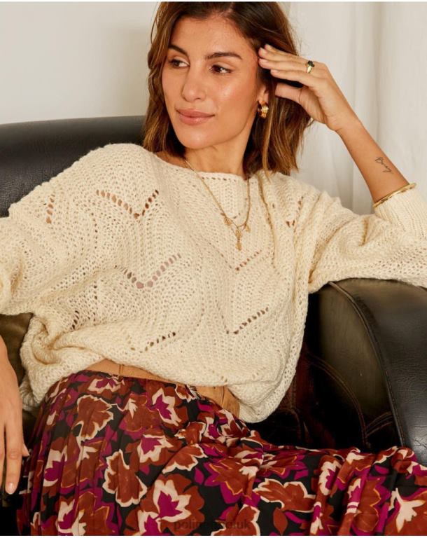 Clothing Polin et moi Sweater Wide Priscilla Raw J4DB6354