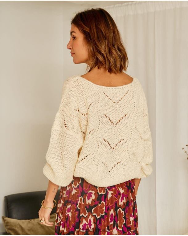 Clothing Polin et moi Sweater Wide Priscilla Raw J4DB6354