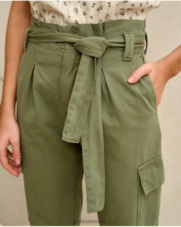 Clothing Polin et moi Cargo Scarlett Pants Kaki J4DB6330