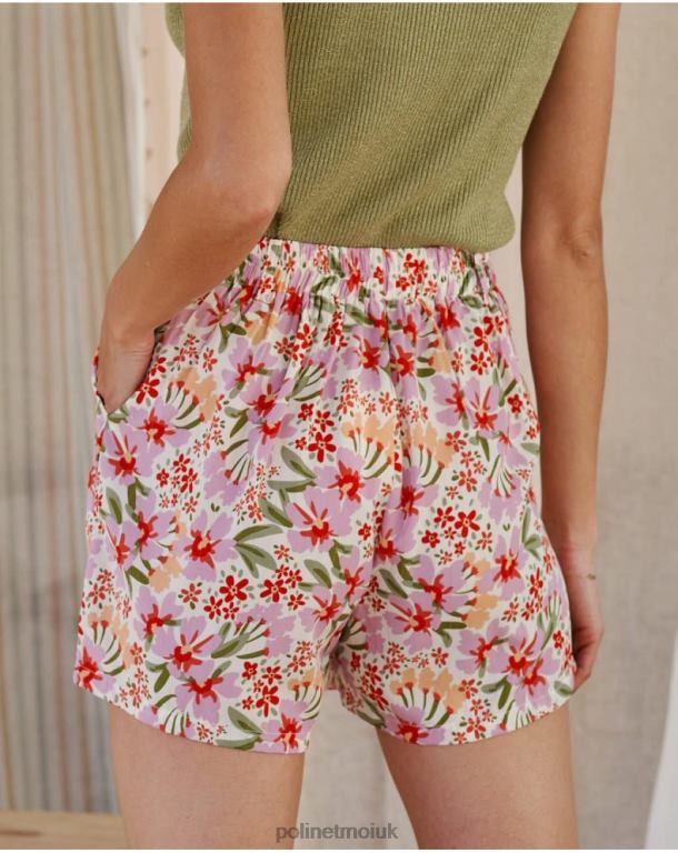 Clothing Polin et moi Floral Short Wilhelmina Mallow J4DB6329