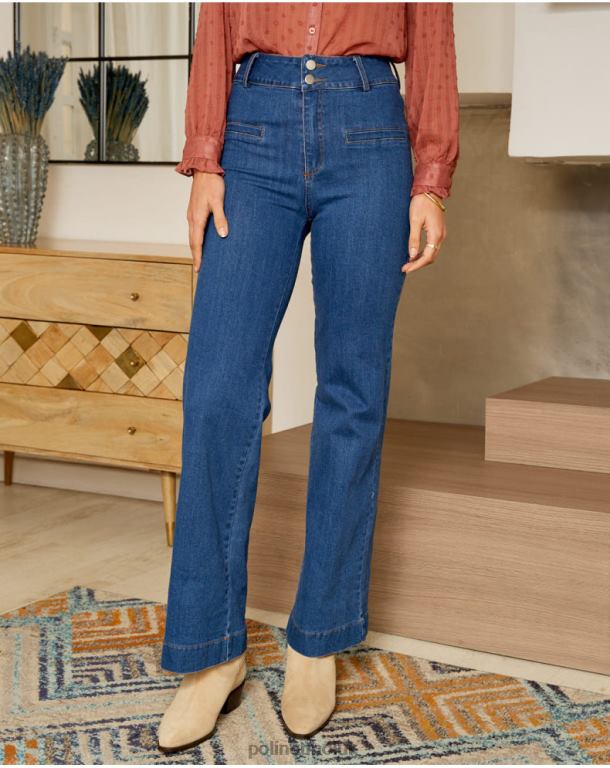 Clothing Polin et moi Nagore Pockets Pants denim J4DB6341