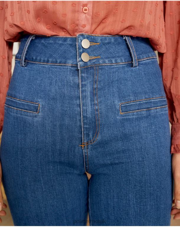 Clothing Polin et moi Nagore Pockets Pants denim J4DB6341